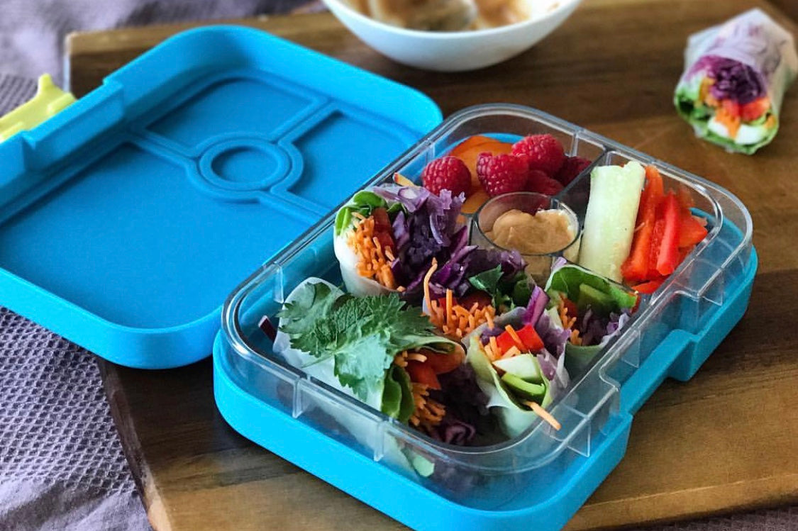 b.box Mini Lunchbox, Compact Bento-Style Lunch Snack Container for Kids,  Leak-Proof, Ideal Portion Sizes for Healthy Snacks and Lunchtime at School