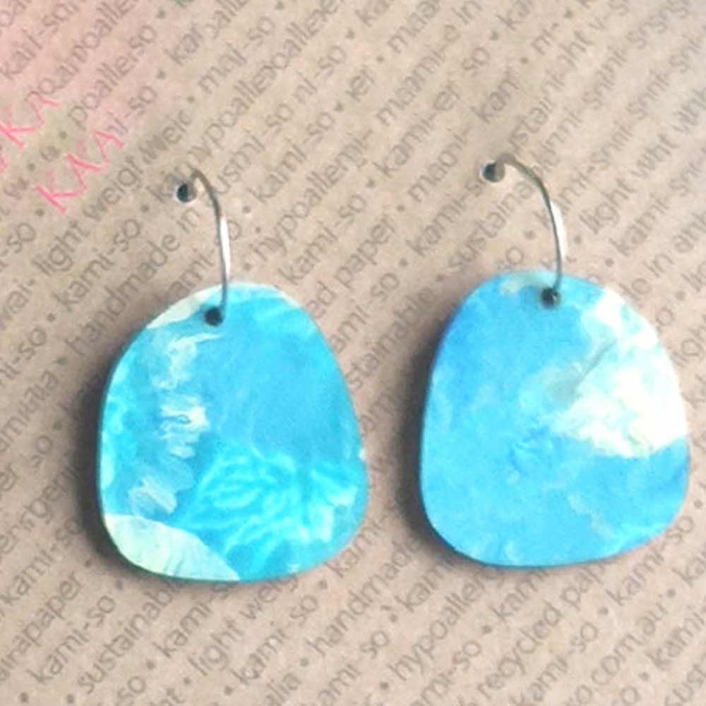 Blue earrings deals online