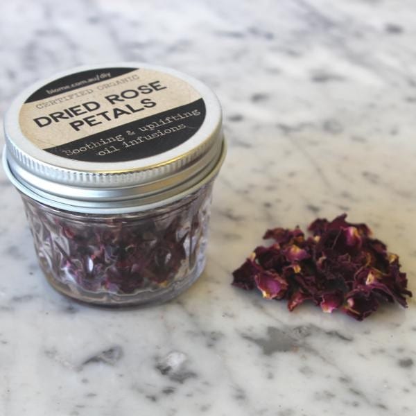 Rose Petals - Certified Organic