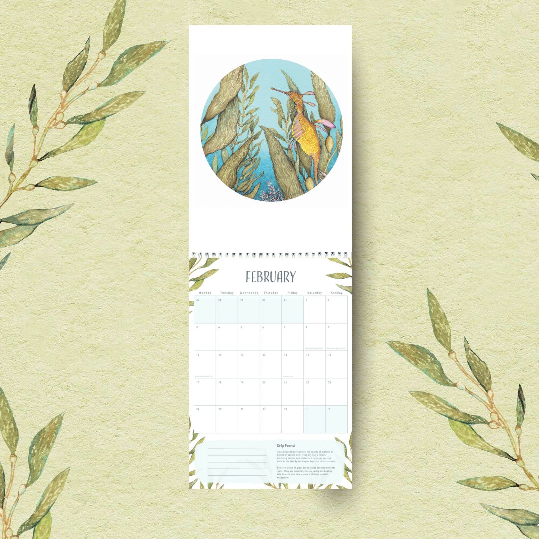 Ingrid Bartkowiak Art 2025 Wall Calendar