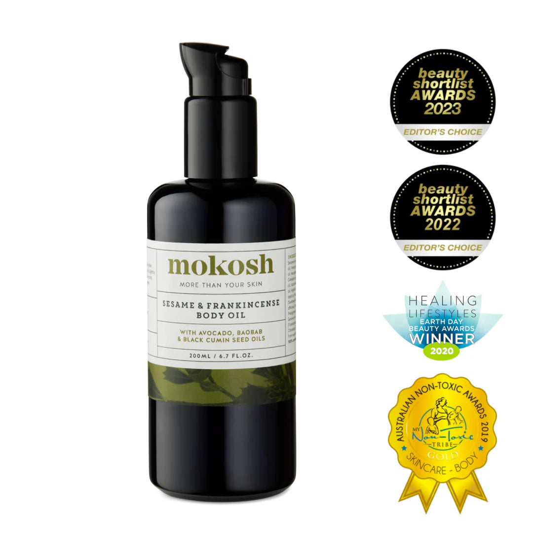 Mokosh Sesame & Frankincense Body Oil 200ml