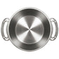 Solidteknics Nöni Stainless Steel 6L Rondeau + 33cm Skillet Lid Set (Dutch Oven)