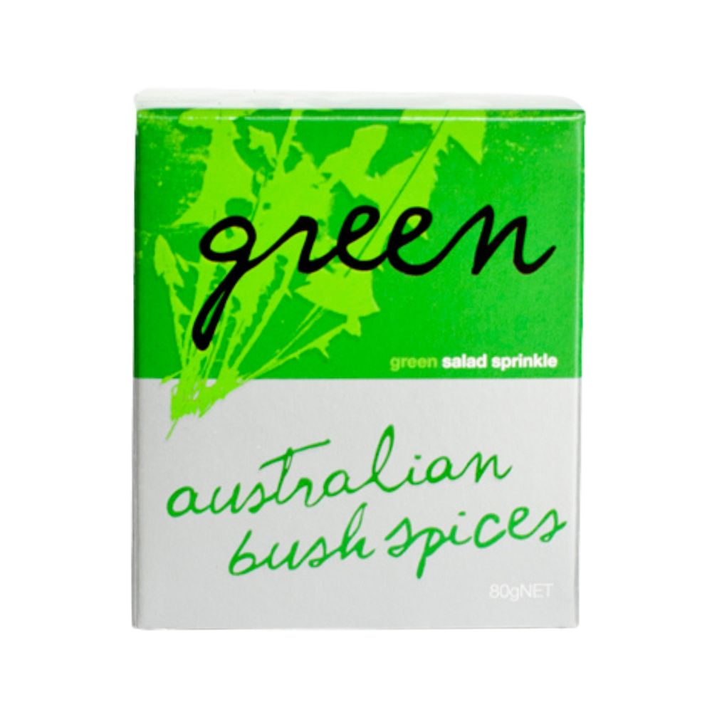 Australian Bush Spices - Green Salad Sprinkle 80g (cardboard box)