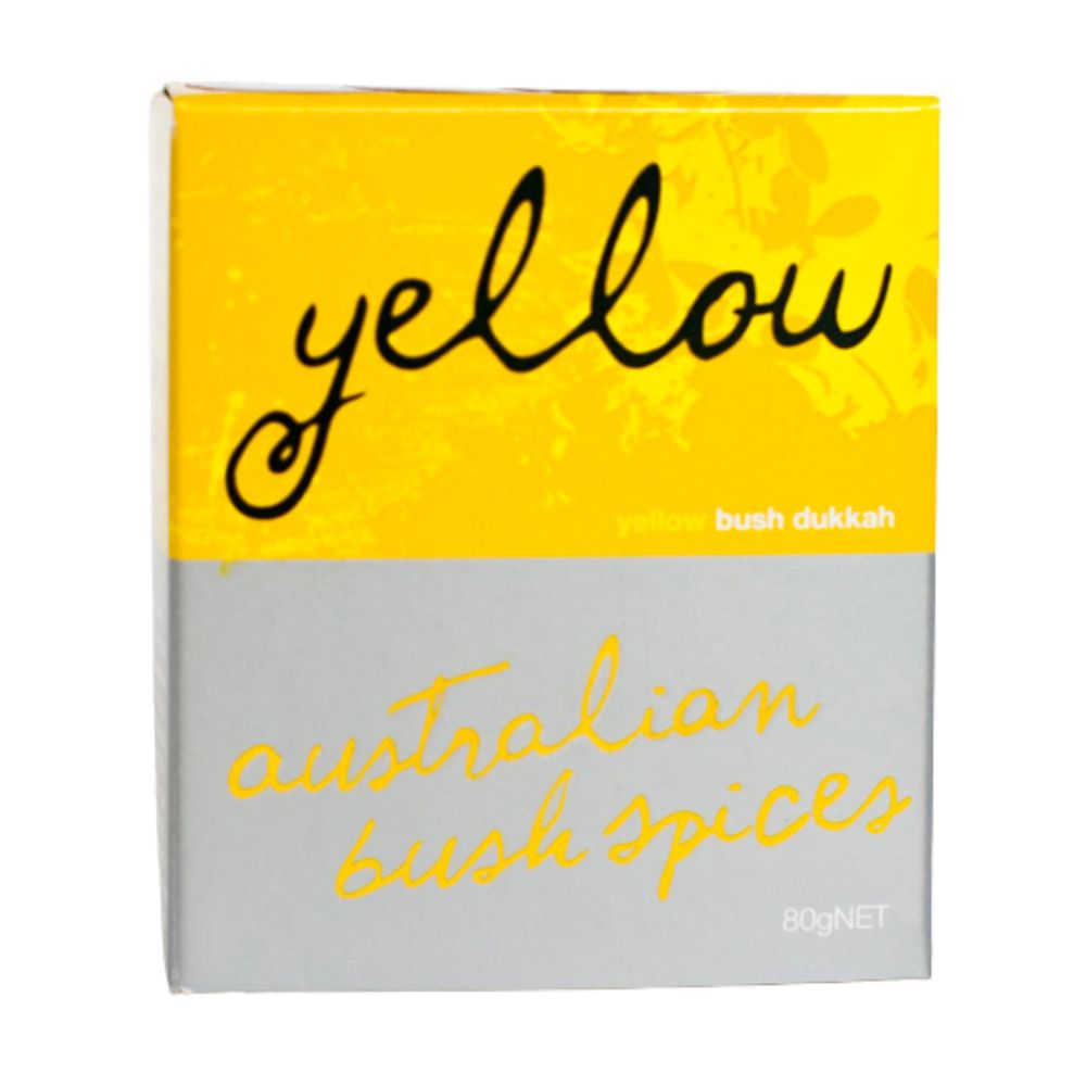 Australian Bush Spices - Yellow Bush Dukkah 80g (cardboard box)