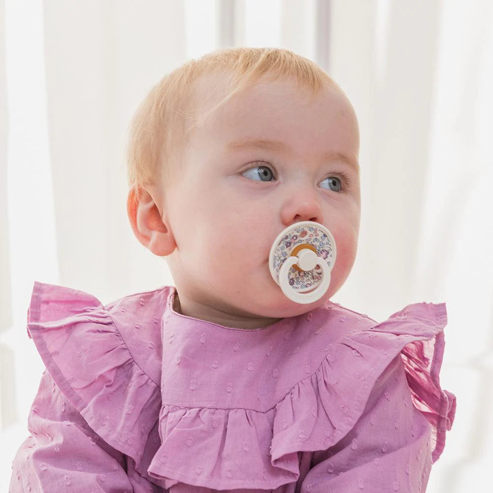 Bibs Liberty Collection Colour Pacifier - Eloise/Sage