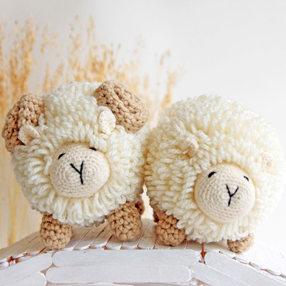 BobiCraft Crochet Plush - Shilly Sheep