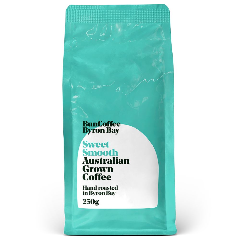 Bun Coffee Sweet Smooth Australian Grown Coffee 250g