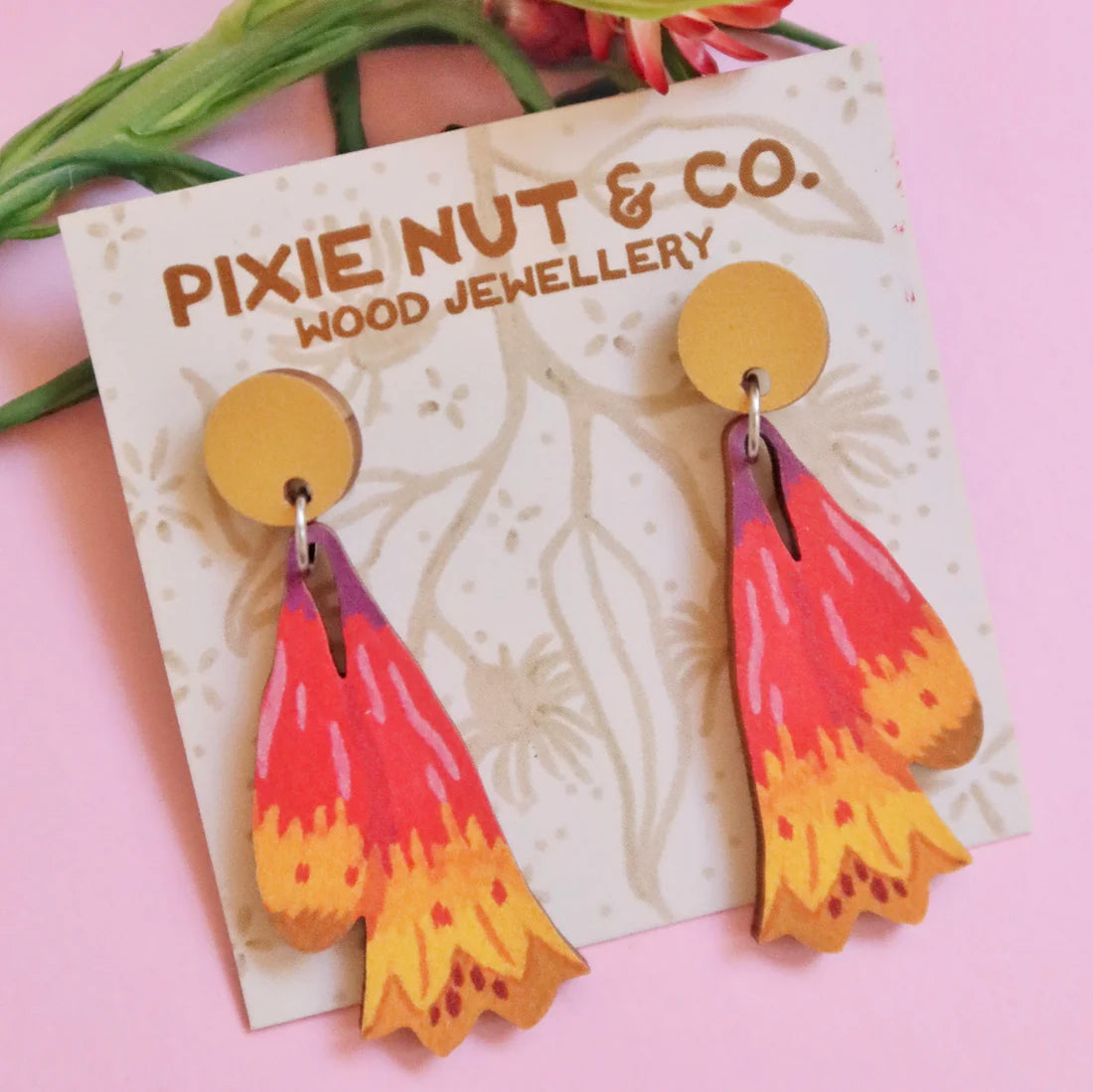 Pixie Nut and Co Christmas Bells Earrings