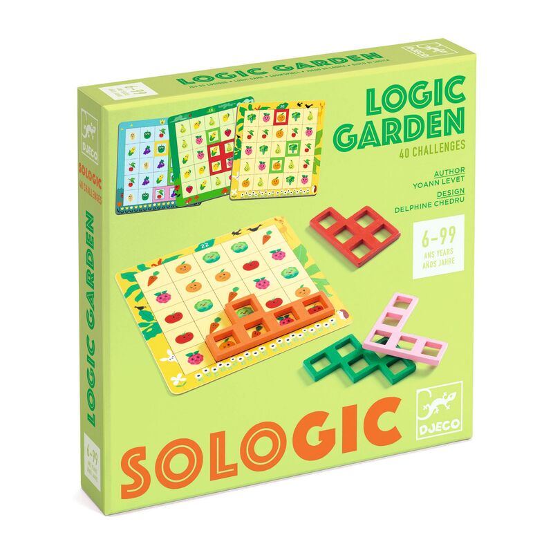 Djeco Logic Garden Sologic Game