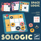 Djeco Space Sologic Game (40 Challenges)