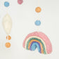 Felt Hanging Mobile - Rainbows