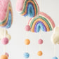 Felt Hanging Mobile - Rainbows