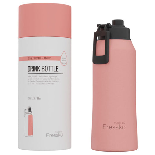 Fressko Insulated Stainless Steel Bottle CORE 1L  Sip Lid