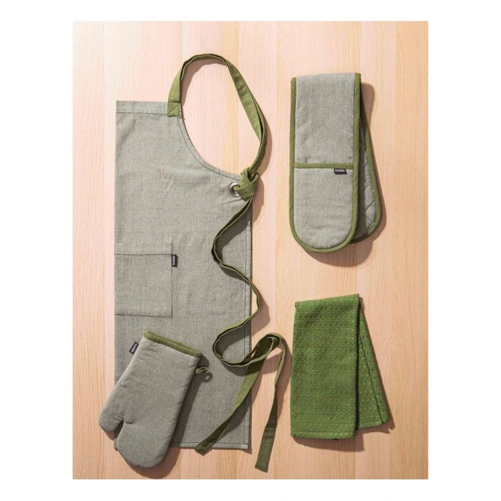 Ladelle Eco Recycled Apron Green