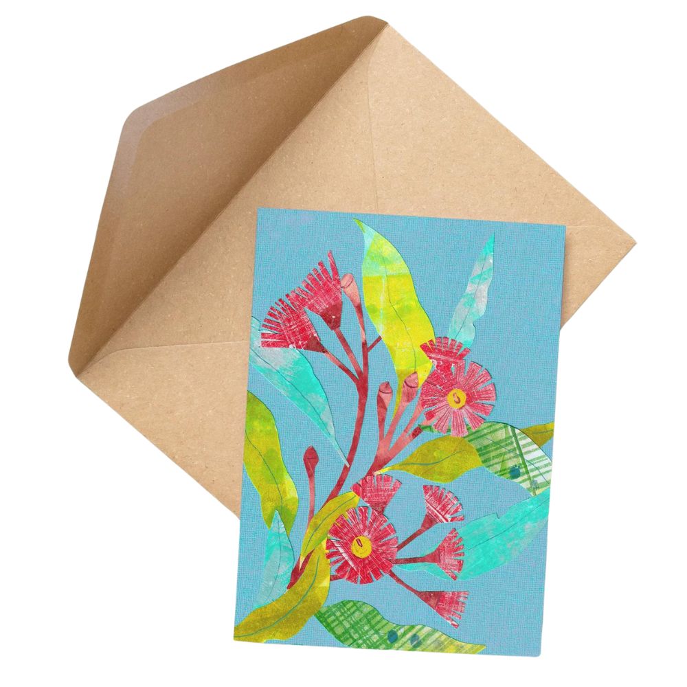 Little Rowan Redhead Greeting Card - Summer Blossom