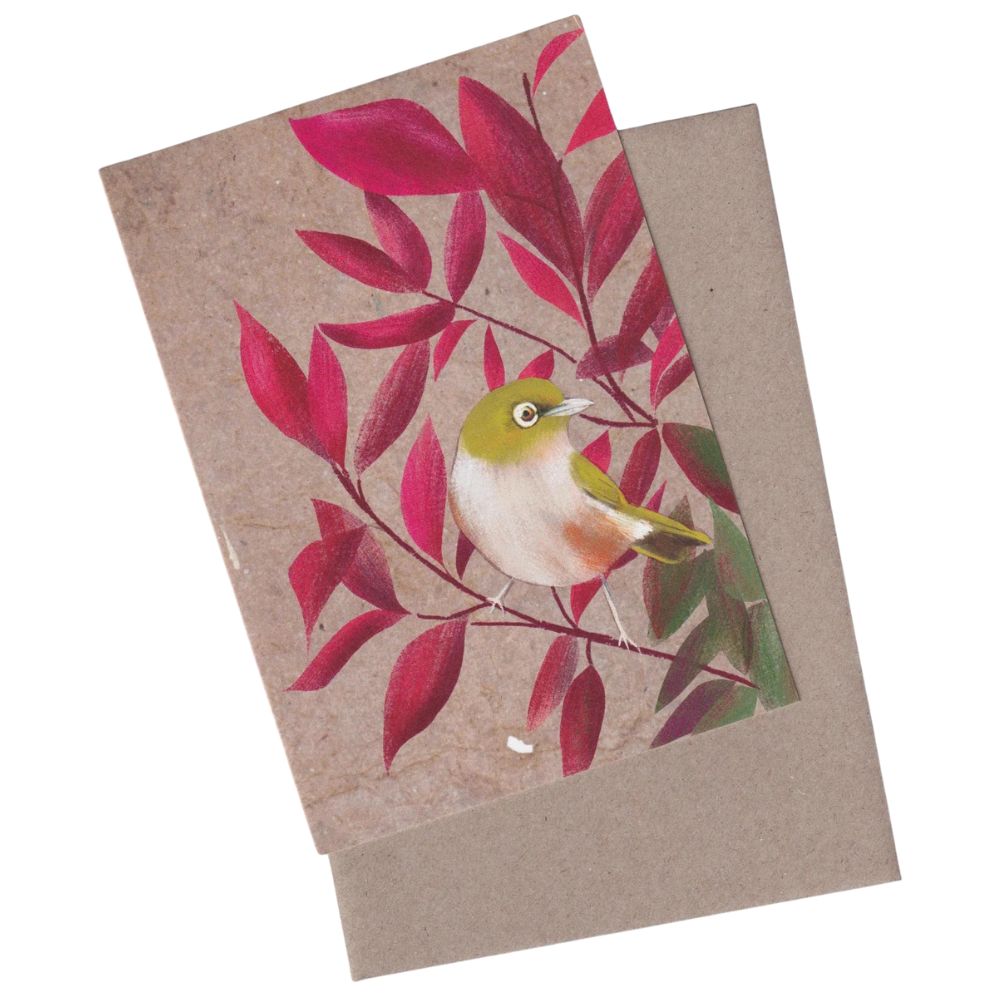 Little Rowan Redhead Greeting Card - Waxeye