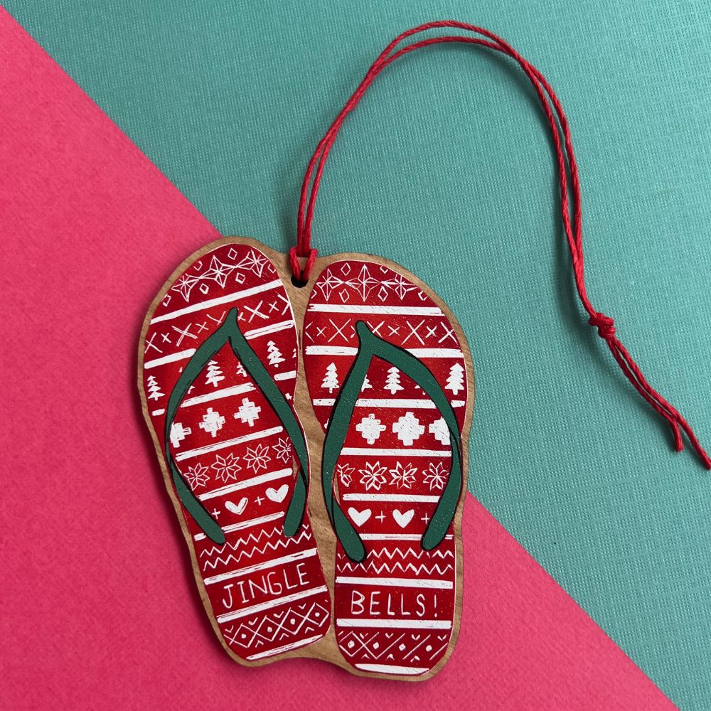 Little Rowan Redhead Wooden Ornament - Jolly Jandals