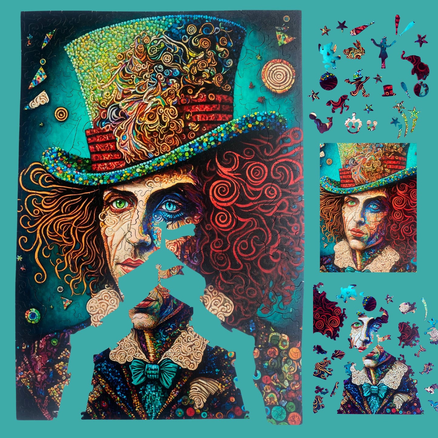 Twigg Jigsaw Puzzles Mad Hatter - 282 Pieces