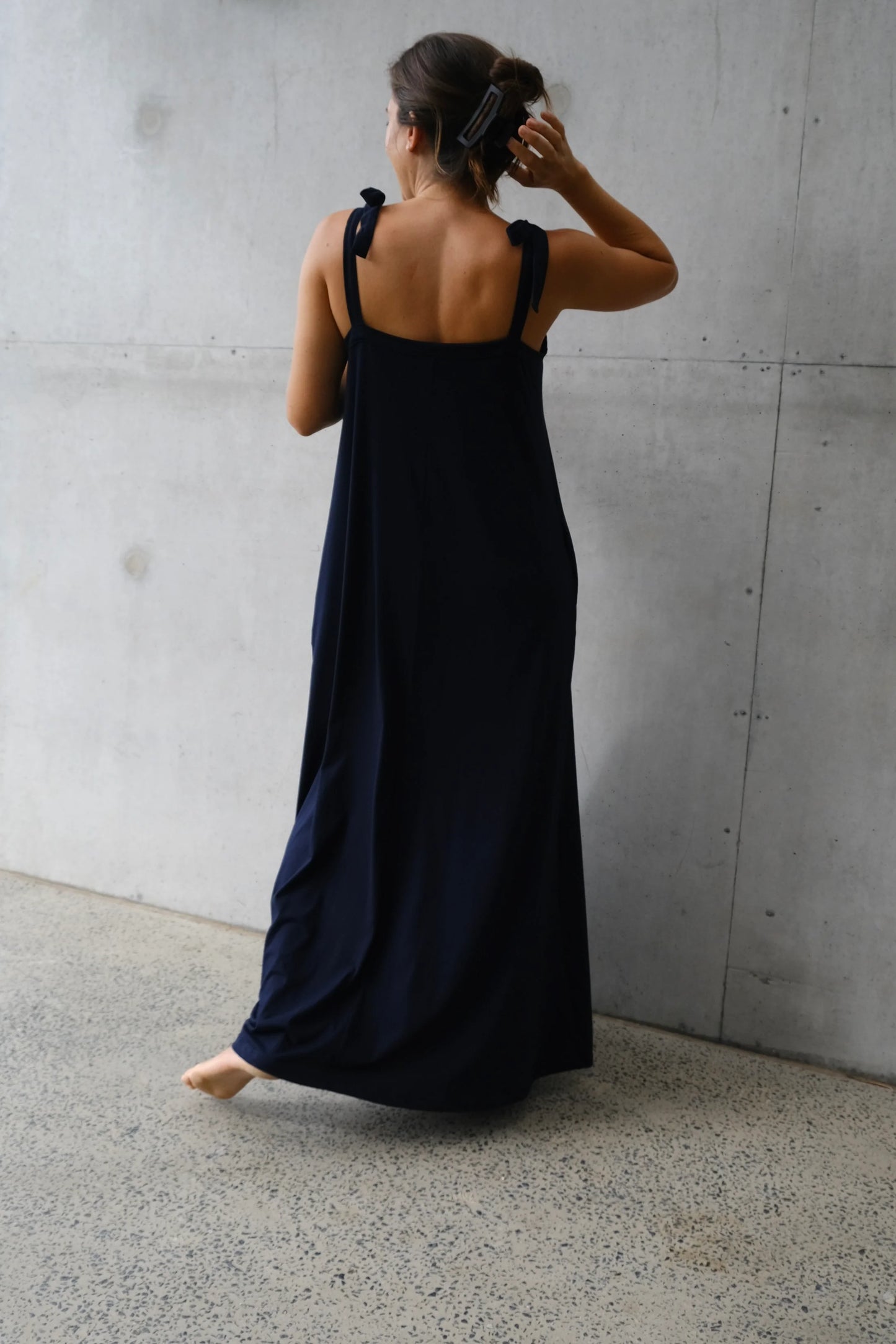 Number Thirty One Charlotte Maxi Dress - Navy