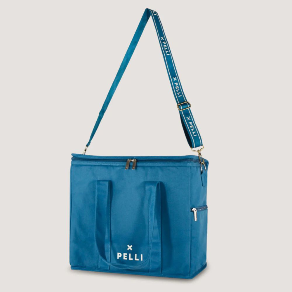 Pelli Crossbody Canvas Large Cooler Bag with Shoulder Strap