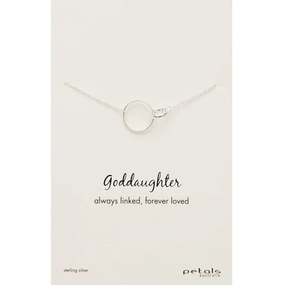 Petals God Daughter Necklace