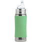 Pura Kiki Stainless Steel Sippy Bottle 325ml - Moss