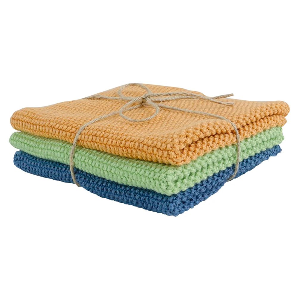 Redecker Woven Dish Cloth - Set of 3