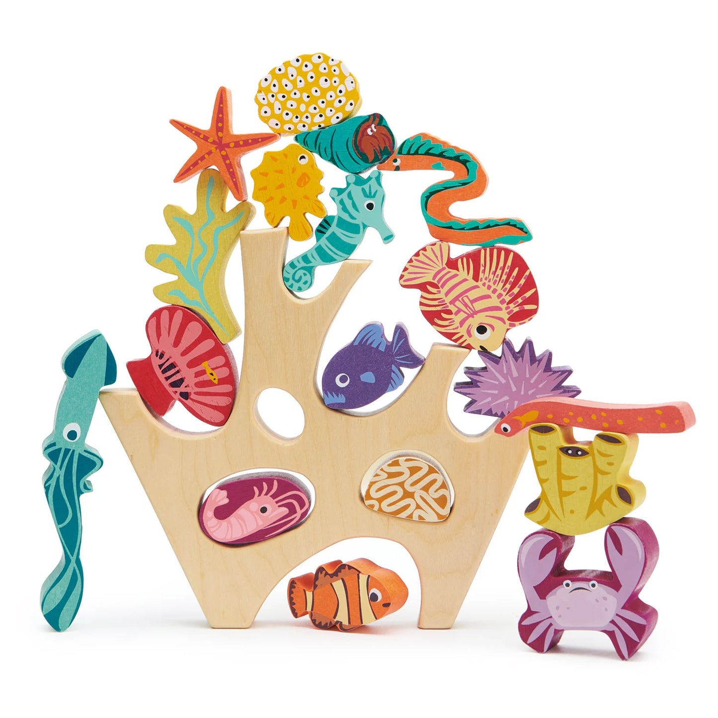 Tender Leaf Toys Stacking Coral Reef