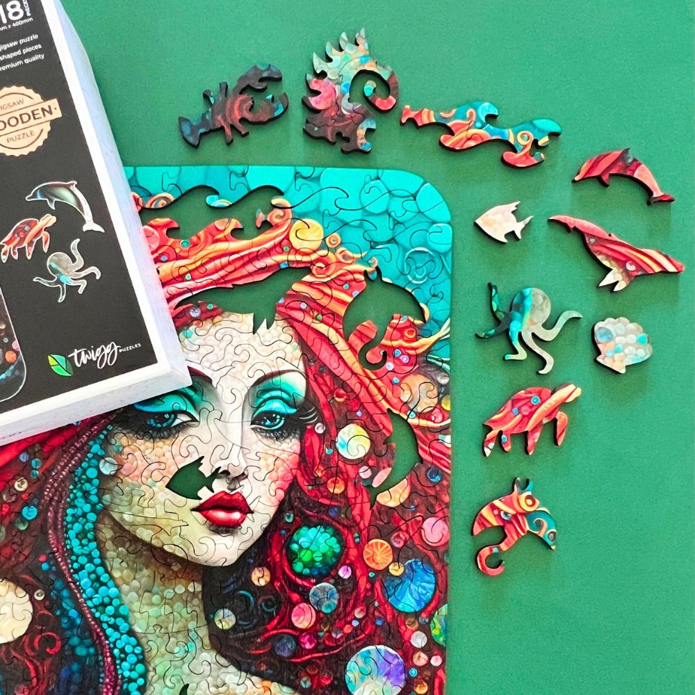 Twigg Jigsaw Puzzles Mesmerising Mermaid -318 pieces