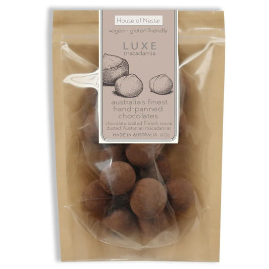 House of Nestar Luxe Chocolate Coated Macadamias 160g