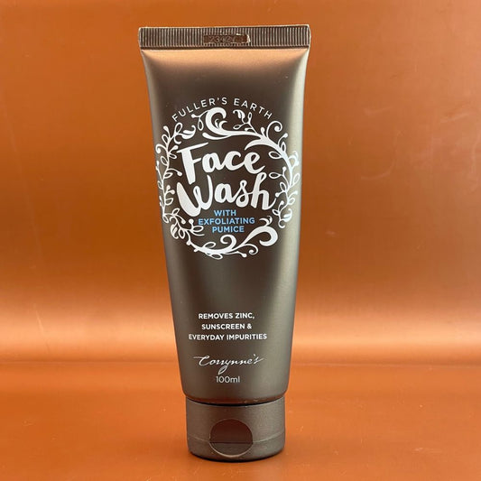 Corrynne's Fuller's Earth Exfoliating Face Wash with Pumice in Tube