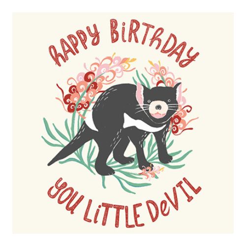 Aero Small Gift Card - Birthday Devil