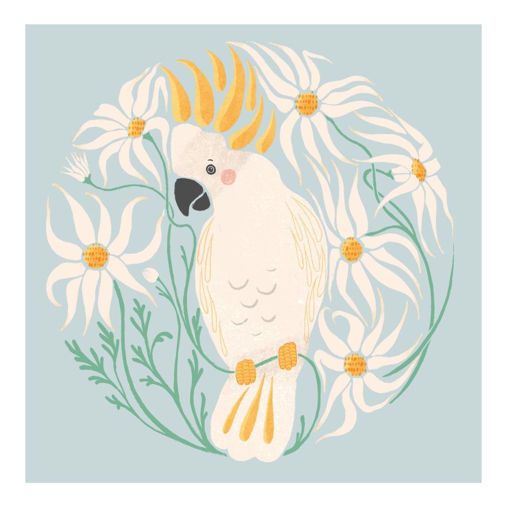 Aero Small Gift Card - White Cockatoo