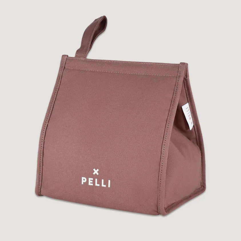 Pelli Big Break Canvas Insulated Lunch Bag