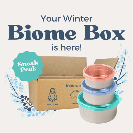 Biome Box: WINTER 24 - Australia's only palm oil free, vegan lifestyle box