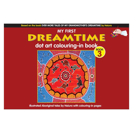 Dreamtime Dot Art Colouring-In Book 3