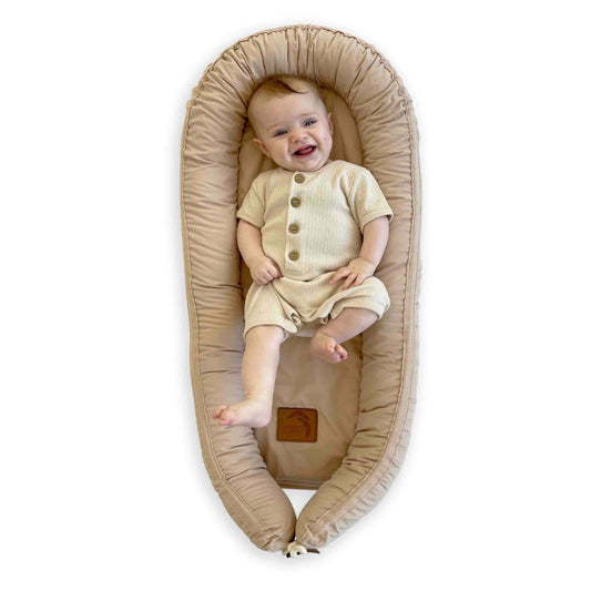 Bubnest Organic Baby Nest - Latte