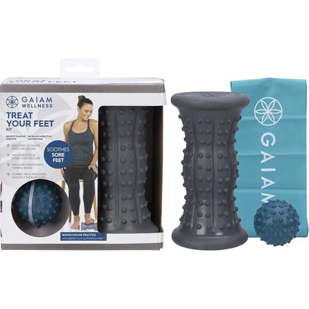 Gaiam Restore Hot & Cold Foot Roller, Massage, Recovery, Muscle