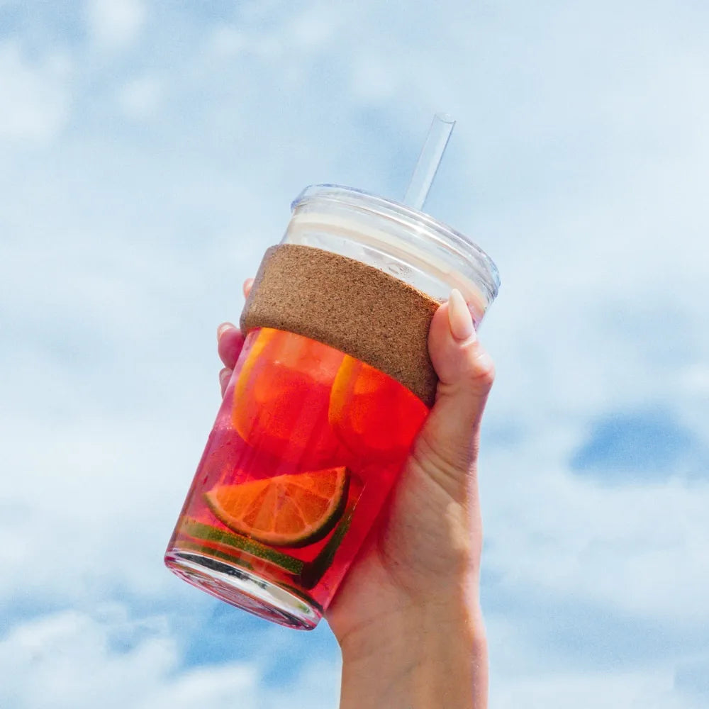 KeepCup Glass Cork Cold Cup