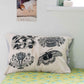 Lazybones Organic Cotton Pillowcase Set - Woodcut