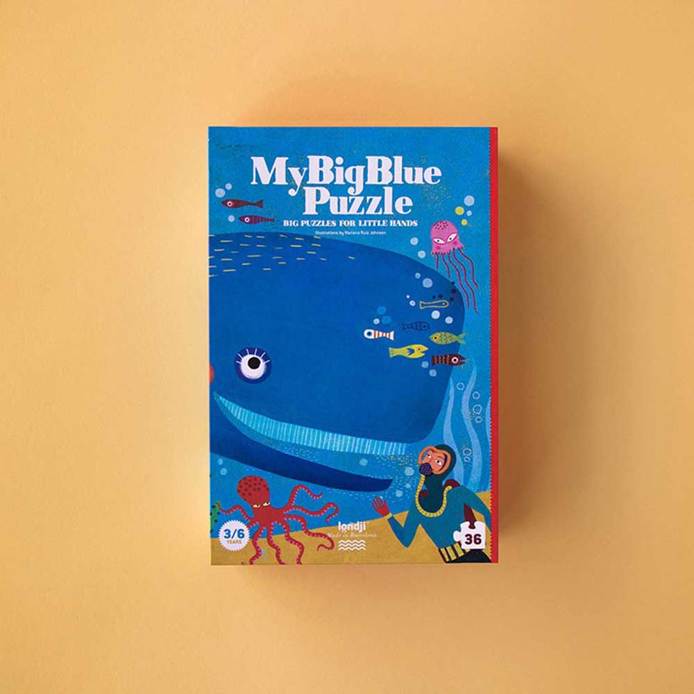 Londji 36 Piece Puzzle - My Big Blue