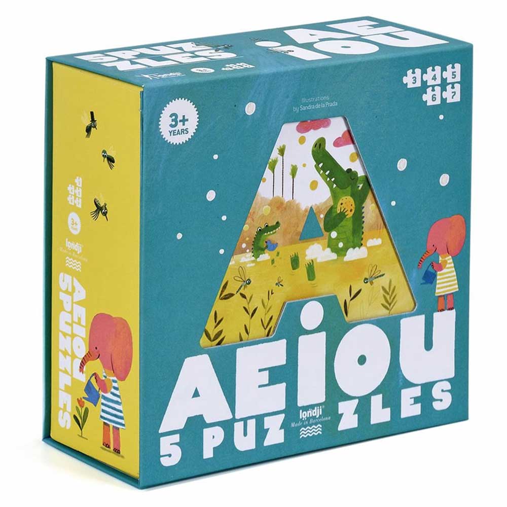 Londji AEIOU 5 Puzzles