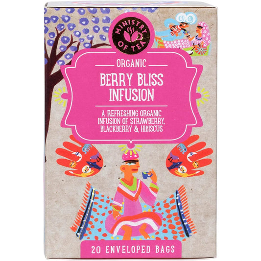 Ministry Of Tea Organic Berry Bliss Infusion - Tea Bags 20pk