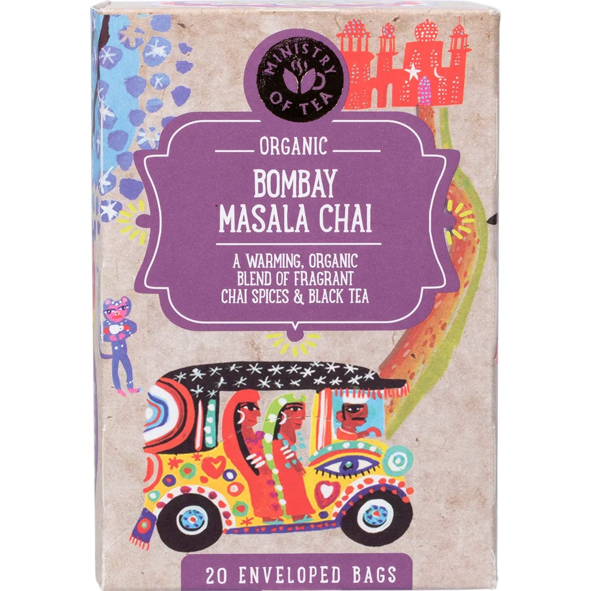 Ministry Of Tea Organic Bombay Masala Chai - Tea Bags 20pk