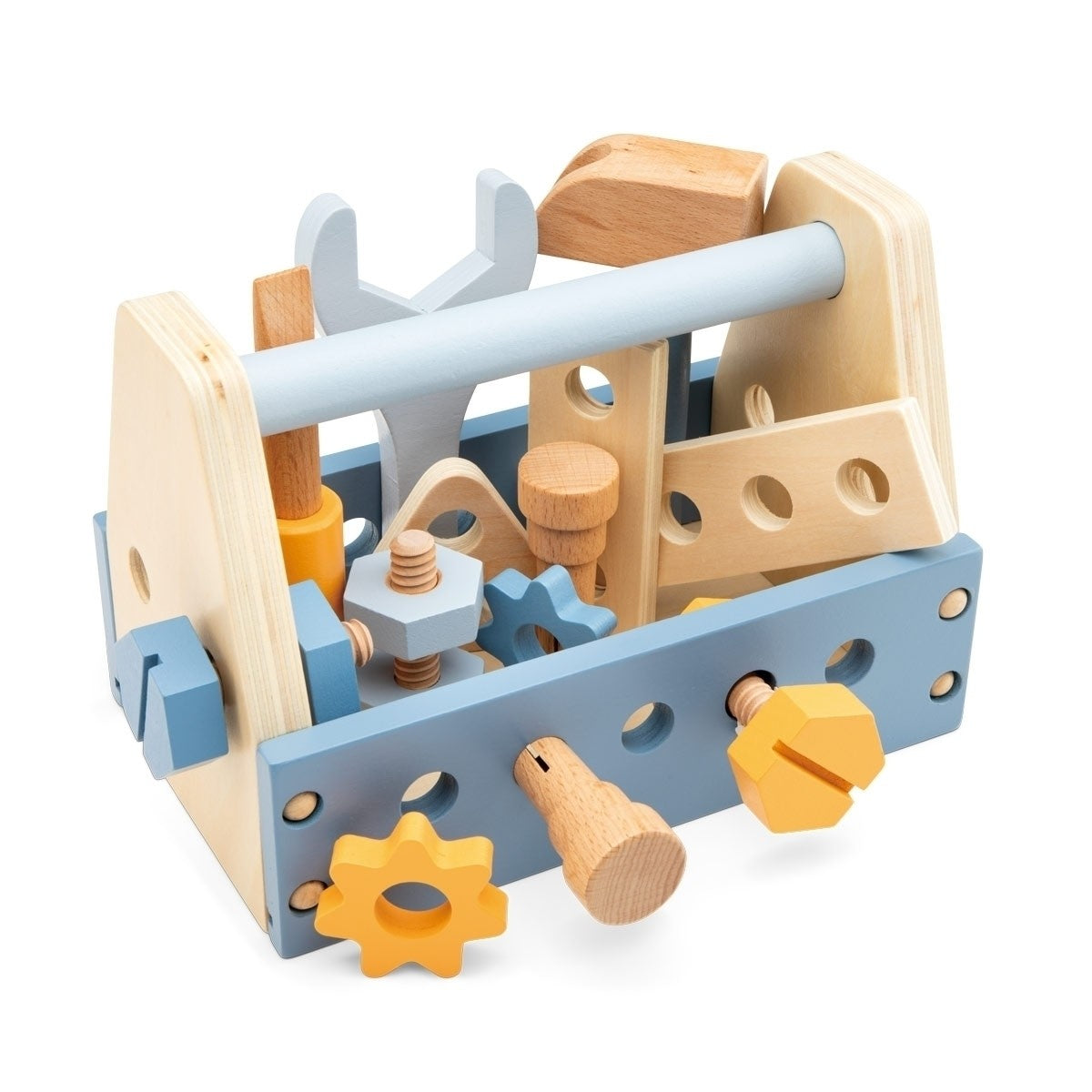 New Classic Toys Wooden Toolbox