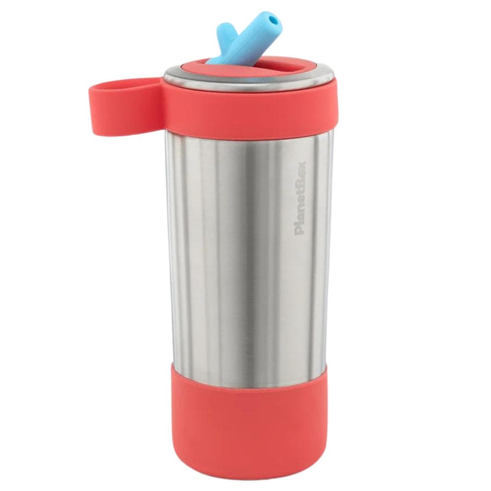 PlanetBox 18 oz Stainless Steel Water Bottle Red