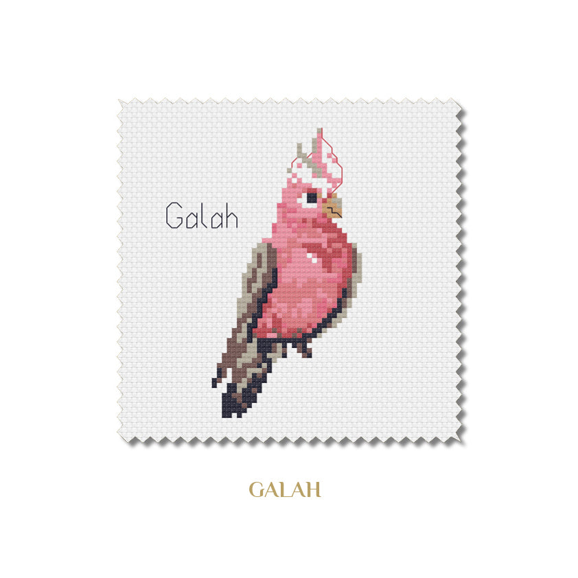 Animal Magic Cross Stitch Kit - Galah