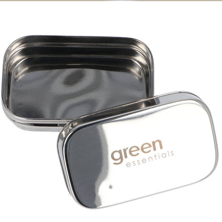 Two Compartment Stainless Steel Container - 28oz / Cosmic Blue Lid