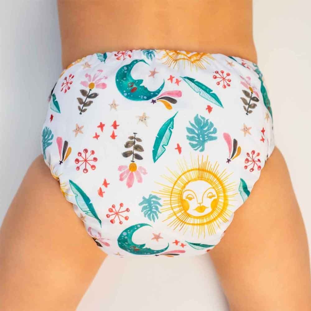 Designer Bums Art Pop AI2 Nappy - Soleil Luna