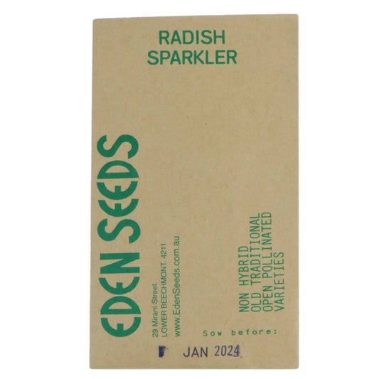 Eden Seeds - Radish (Sparkler)